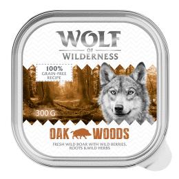 Megapakiet Wolf of Wilderness Monoprotein Adult, 24 x 300 g - Oak Woods - dziczyzna
