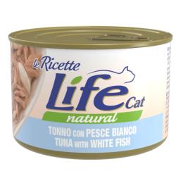 Korzystny pakiet Life Cat "Le Ricette", 12 x 150 g - Tuńczyk i białoryb