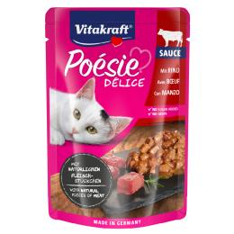 Vitakraft Poésie Délice, 23 x 85 g - Wołowina