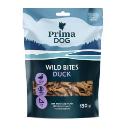 PrimaDog Wild Bites Soft Snack - Kaczka i jeżówka, 4 x 150 g