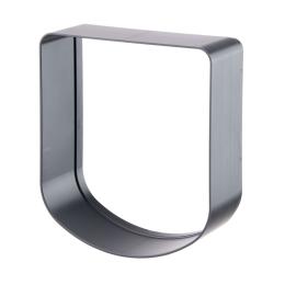 Ferplast drzwiczki dla psa i kota Swing 5 - Dodatkowe akcesorium: przedłużenie tunelu, szare