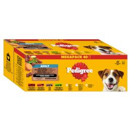 Pedigree saszetki 40 x 100 g - Wybór wiejski z warzywami w sosie (4 warianty)