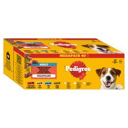 Pedigree saszetki 40 x 100 g - Wybór mieszany w galarecie (4 smaki)