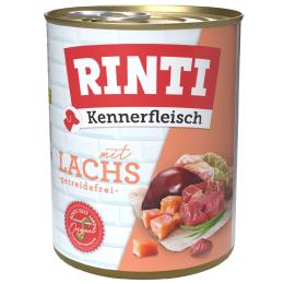 Pakiet RINTI Kennerfleisch, 12 x 800 g - Łosoś