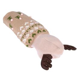 TIAKI sweter renifer dla psów - Rozmiar XL: długość pleców ok. 40 cm