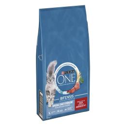 PURINA ONE Sterilized, wołowina - 2 x 7,5 kg
