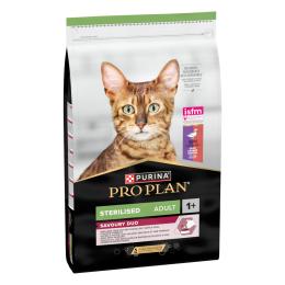 PURINA PRO PLAN Sterilised Adult Savoury Duo, kaczka i wątróbka - 10 kg