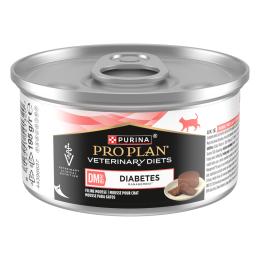 PURINA PRO PLAN Veterinary Diets Feline DM ST/OX Diabetes Management Mousse - 48 x 195 g