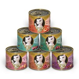 Korzystny pakiet KITTY Cat Adult Pate 24 x 200 g - Pakiet mieszany II (6 smaków)