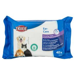 Trixie Ear Care chusteczki do pielęgnacji uszu - 40 szt.
