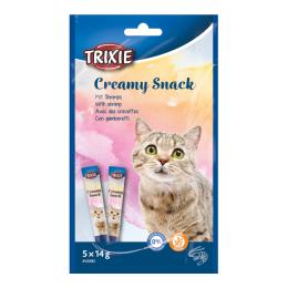 Trixie Creamy Snack z krewetkami - 5 x 14 g