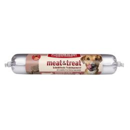 Fleischeslust Meat & Treat, kiełbaska treningowa - Wątróbka wołowa, 80 g