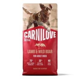 Carnilove Active Adult, jagnięcina i dzik - 2 x 12 kg