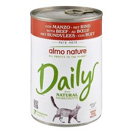 Korzystny pakiet Almo Nature Daily Menu, 12 x 400 g - Wołowina