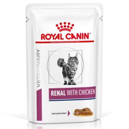 Royal Canin Veterinary Feline Renal w sosie - Kurczak, 12 x 85 g