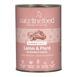 Korzystny pakiet catz finefood, 12 x 400 g - Jagnięcina z koniną