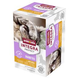 animonda Integra Protect Adult Diabetes, tacki, 6 x 100 g - Z drobiem