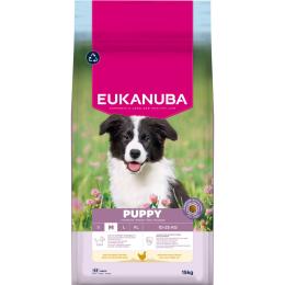Eukanuba Premium Nutrition Puppy Medium Breed, kurczak - 2 x 15 kg