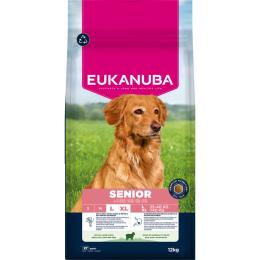 Eukanuba Premium Nutrition Senior Large & Giant Breed, jagnięcina i ryż - 2 x 12 kg