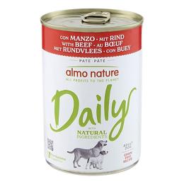 Almo Nature Daily 6 x 400 g dla psów - wołowina