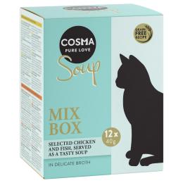 Megapakiet Cosma Soup, 48 x 40 g  Pakiet mieszany