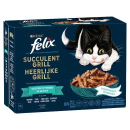 Felix Tasty Shreds w sosie, 12 x 80 g  - Rybne smaki