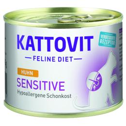 Kattovit Sensitive - Pakiet mieszany, 24 x 185 g