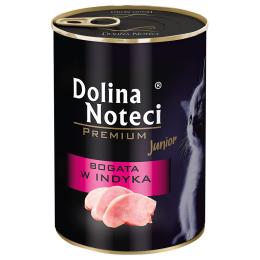 Dolina Noteci Premium Junior, 12 x 400 g - Bogata w indyka