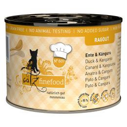 Korzystny pakiet catz finefood Ragout, 12 x 190 g - Kangur i kaczka