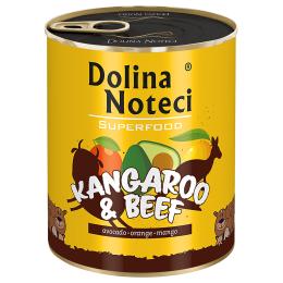 Dolina Noteci Superfood, 12 x 800 g - Kangur i wołowina