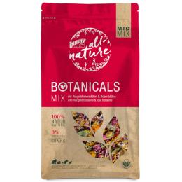 Bunny All Nature Botanicals Mid Mix, kwiaty nagietka i płatki róży - 130 g