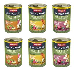 Pakiet próbny animonda GranCarno Adult Superfoods - 6 x 400 g
