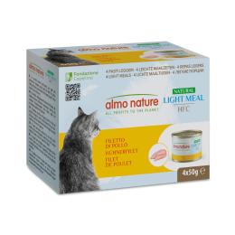 Almo Nature HFC Natural Light, 4 x 50 g - Filet z kurczaka
