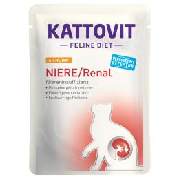 Kattovit Renal w saszetkach - Kurczak, 6 x 85 g