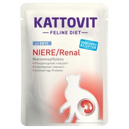 Kattovit Renal w saszetkach - Kaczka, 12 x 85 g