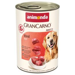 Pakiet animonda GranCarno Original, 12 x 400 g - Czysta wołowina