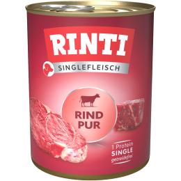 Megapakiet RINTI Singlefleisch, 24 x 800 g - Czysta wołowina