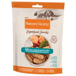 Nature's Variety Superfood Snacks - Łosoś, 2 x 85 g