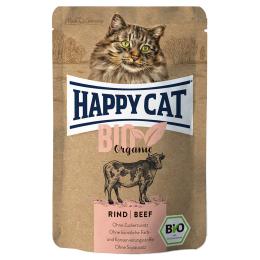 Happy Cat Bio w saszetkach, 6 x 85 g - Biowołowina