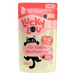 Korzystny pakiet Lucky Lou Kitten, 48 x 125 g - Drób