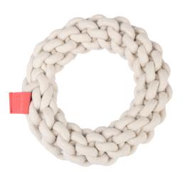 TIAKI Zabawka dla psa Rope Ring  - Ø 18 x wys. 4,5 cm