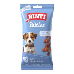 RINTI Bitties Puppy Kurczak - Kurczak z wołowiną, 5 x 75 g