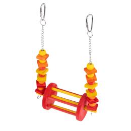 TIAKI huśtawka dla ptaków, diabelski młyn -  Dł. x szer. x wys.: 28 x 17,8 x 8,9 cm