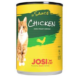 JosiCat w sosie, 12 x 415 g - Kurczak