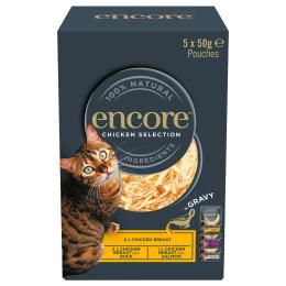 Korzystny pakiet Encore Cat w sosie, 20 x 50 g - Wybór drobiowy