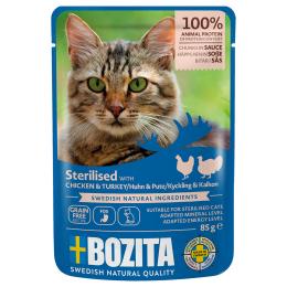 Bozita Sterilised kawałki w sosie, 12 x 85 g - Drób