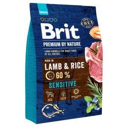 Brit Premium By Nature Sensitive, jagnięcina - 3 kg