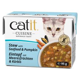 Catit Cuisine Eintopf, 12 x 95 g - Owoce morza z dynią