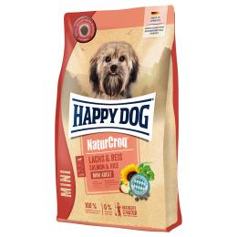 Happy Dog NaturCroq Mini Adult, łosoś i ryż - 4 kg