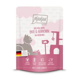 MjAMjAM Quetschie, 6 x 300 g - Kaczka i kurczak